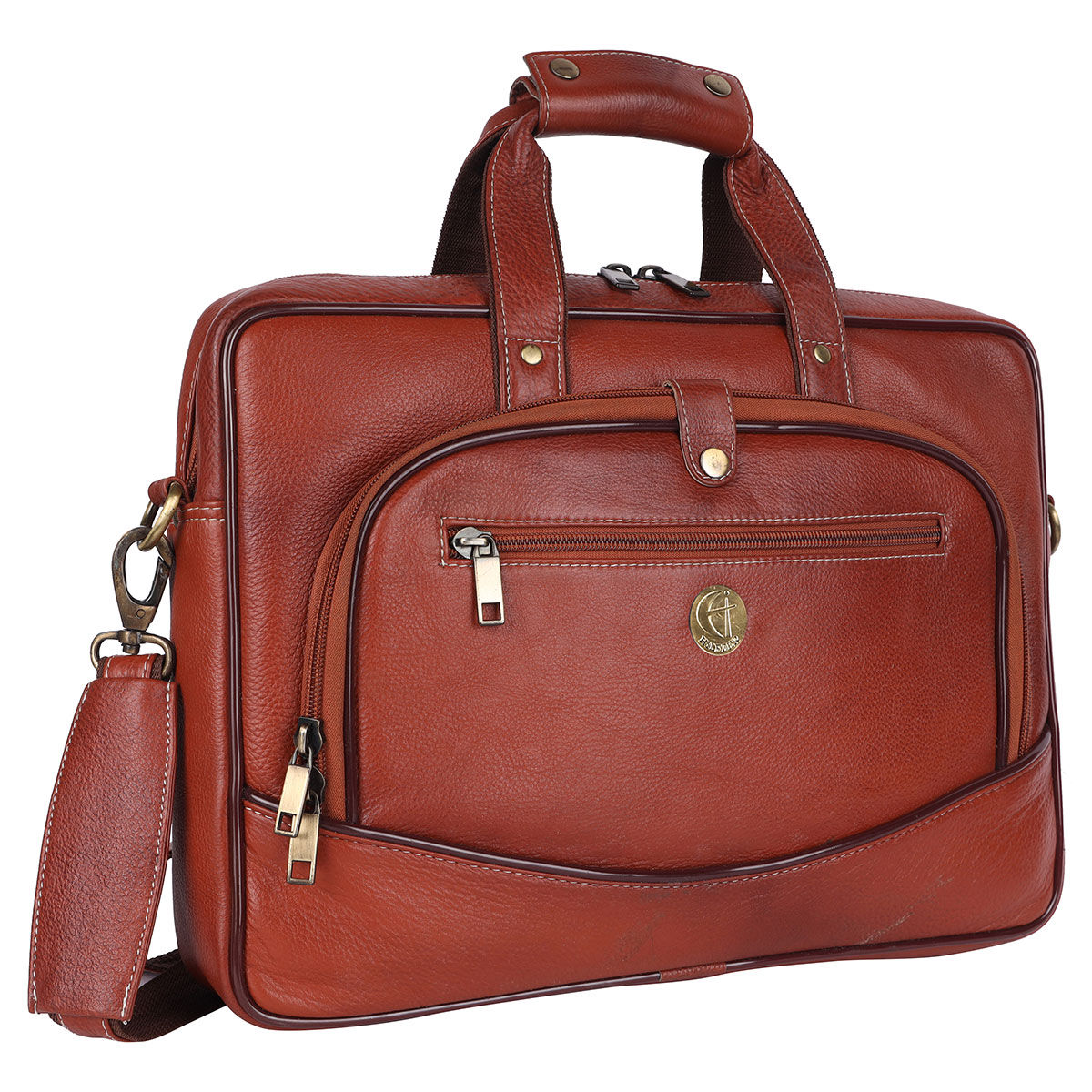 16 leather briefcase