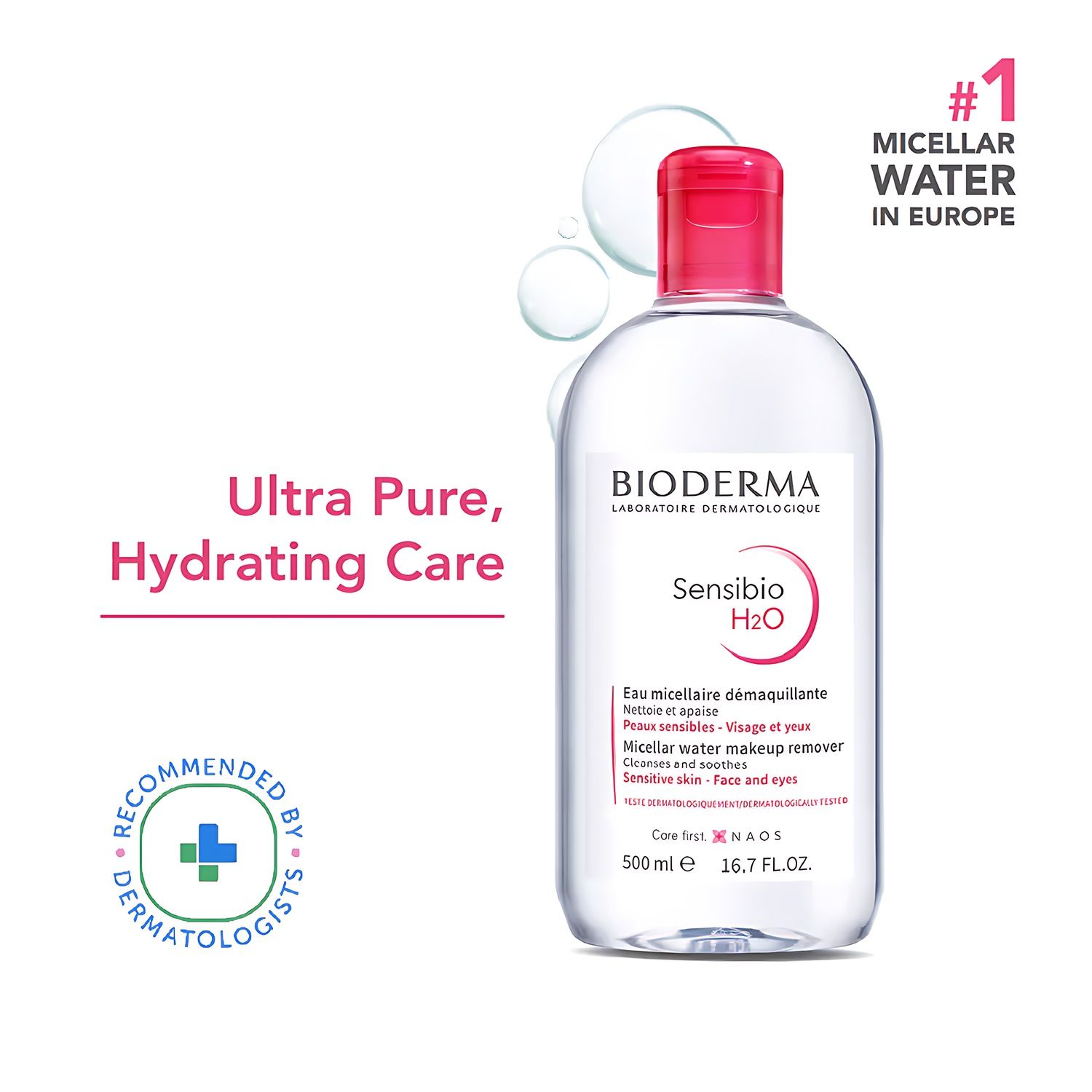 Bioderma Sensibio H2O Daily Soothing Cleanser
