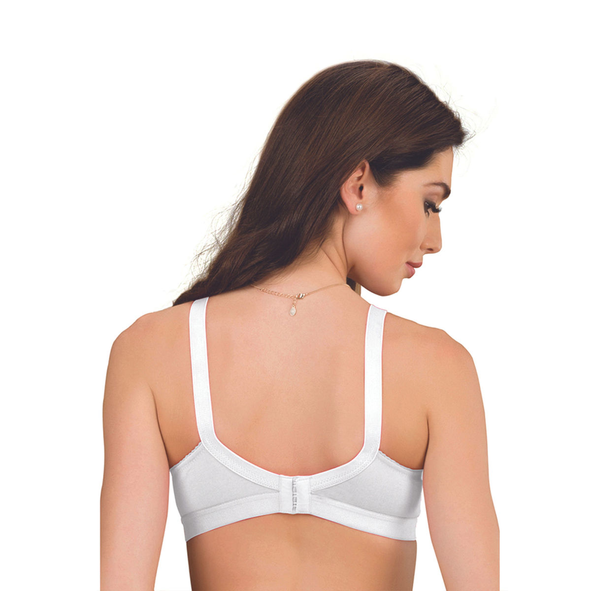 Buy Groversons Paris Beauty women's cotton full coverage non-padded  non-wired bra-PO2 Online