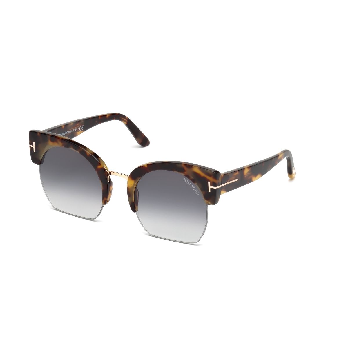 TOM FORD Acetate Sabrina Square Sunglasses TF764 Black 1316104 |  FASHIONPHILE