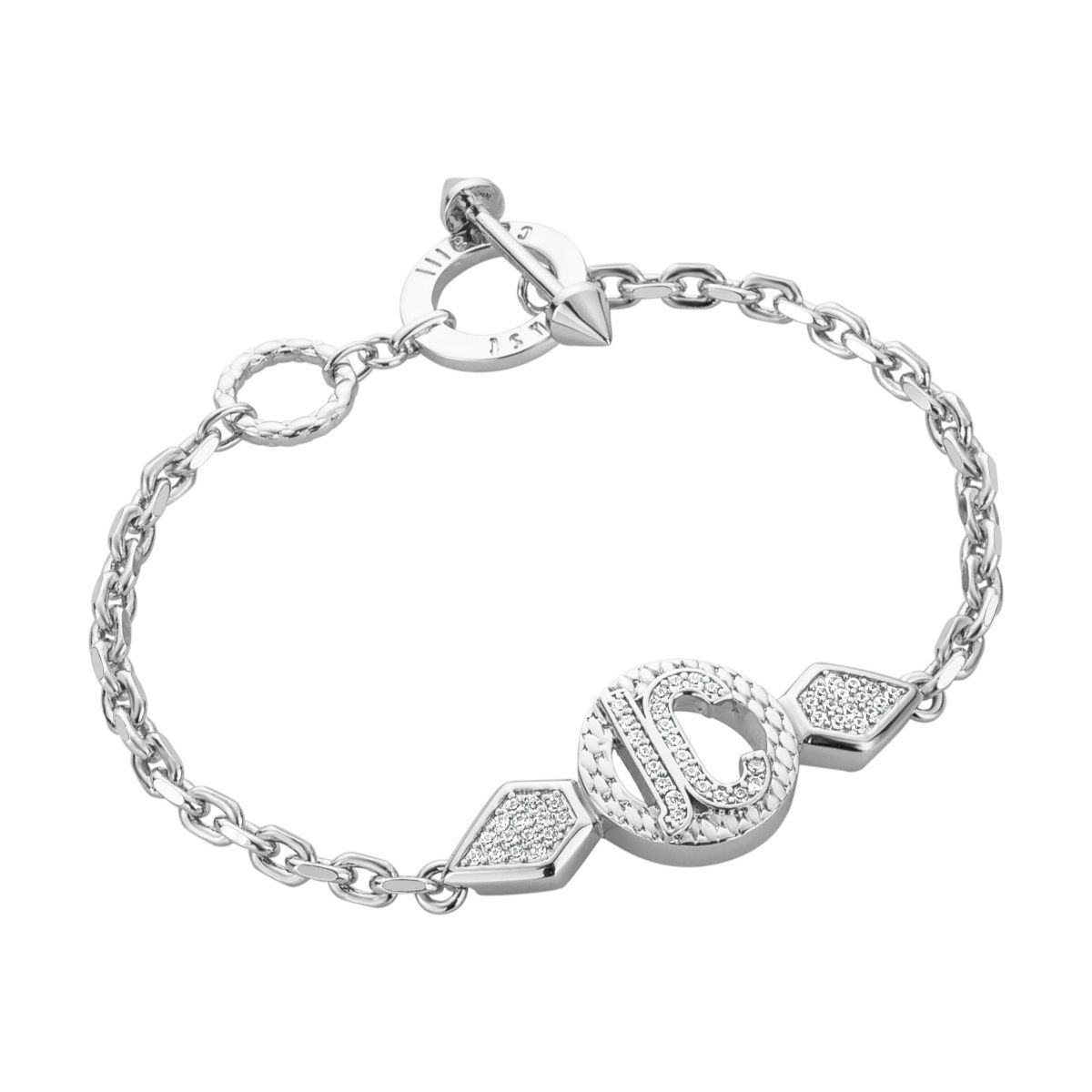 Just Cavalli Silver Fashion Bracelet: Buy Just Cavalli Silver Fashion ...