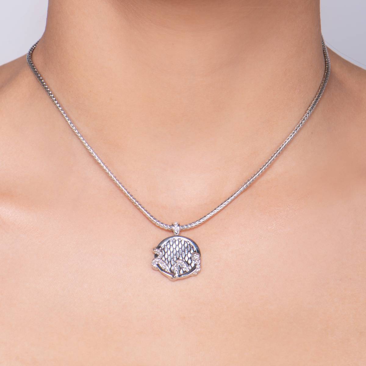 Just Cavalli Silver Stella Necklace & Pendant