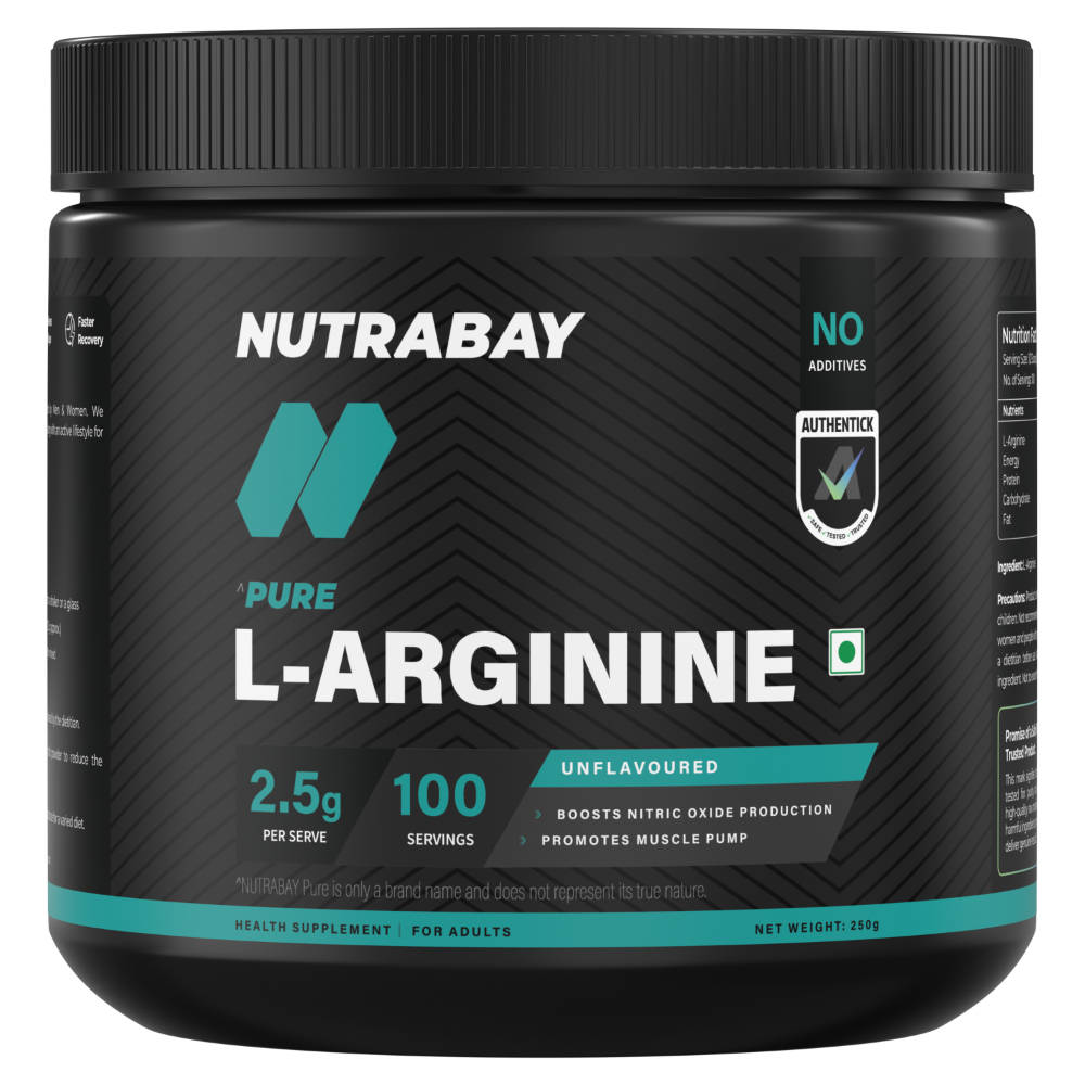Nutrabay Pure 100% L-arginine - Unflavoured