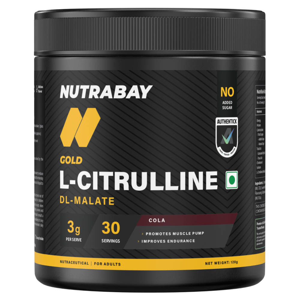 Nutrabay Gold Citrulline Malate Powder - Cola