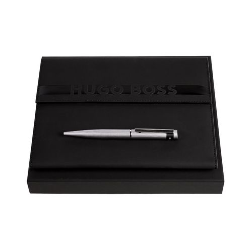 Buy Hugo Boss Iconic HPBM367B Ballpoint Pen Folder A5 (Set of