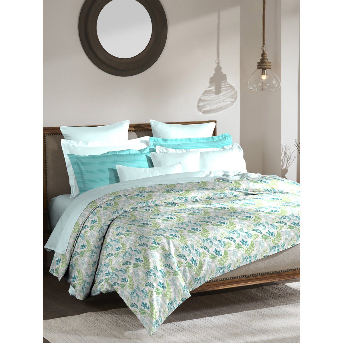 Buy My Trident Bedsheet Set,Cotton,210 TC,1 Bedsheet & 2 Pillow Covers