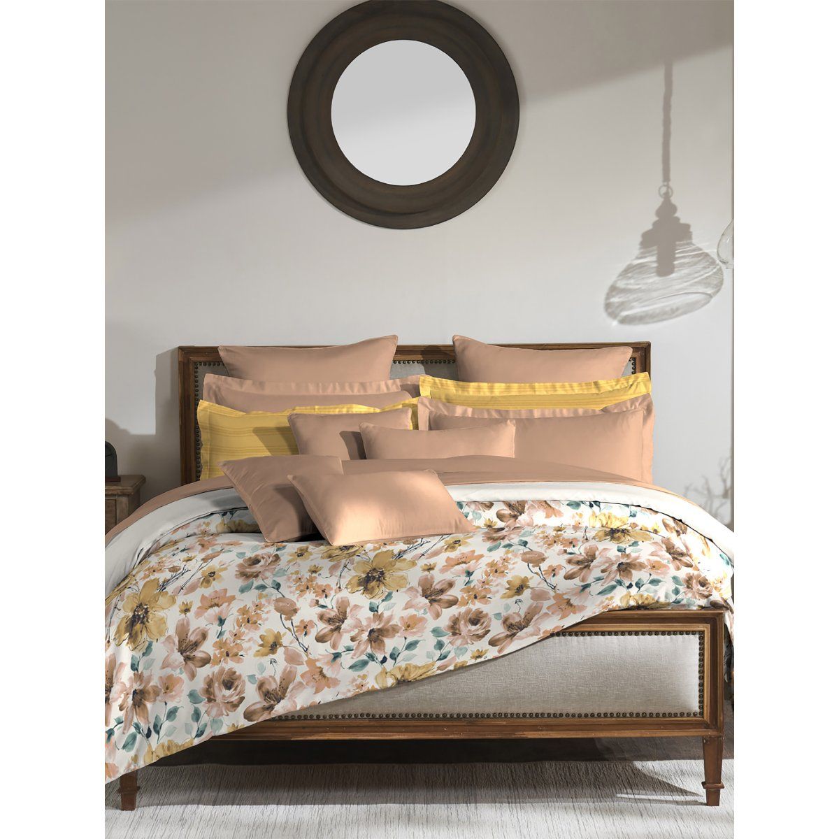 Buy My Trident Bedsheet Set,Cotton,210 TC,1 Bedsheet & 2 Pillow Covers