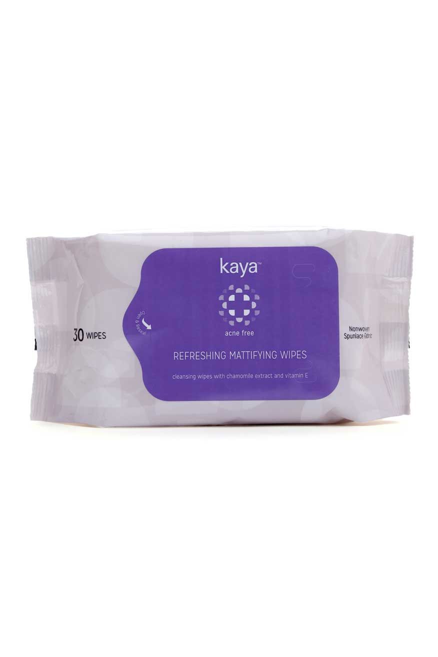 Kaya Refreshing Mattifying Wipes - Acne Free (30 Wipes)