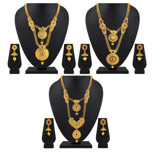 Asmitta Ethnic Kundan Studded Gold Toned Double Layer 3 Necklace Set Combo Buy Asmitta Ethnic Kundan Studded Gold Toned Double Layer 3 Necklace Set Combo Online At Best Price In India Nykaa Nykaa has successfully transformed their business to meet customer needs. asmitta ethnic kundan studded gold toned double layer 3 necklace set combo