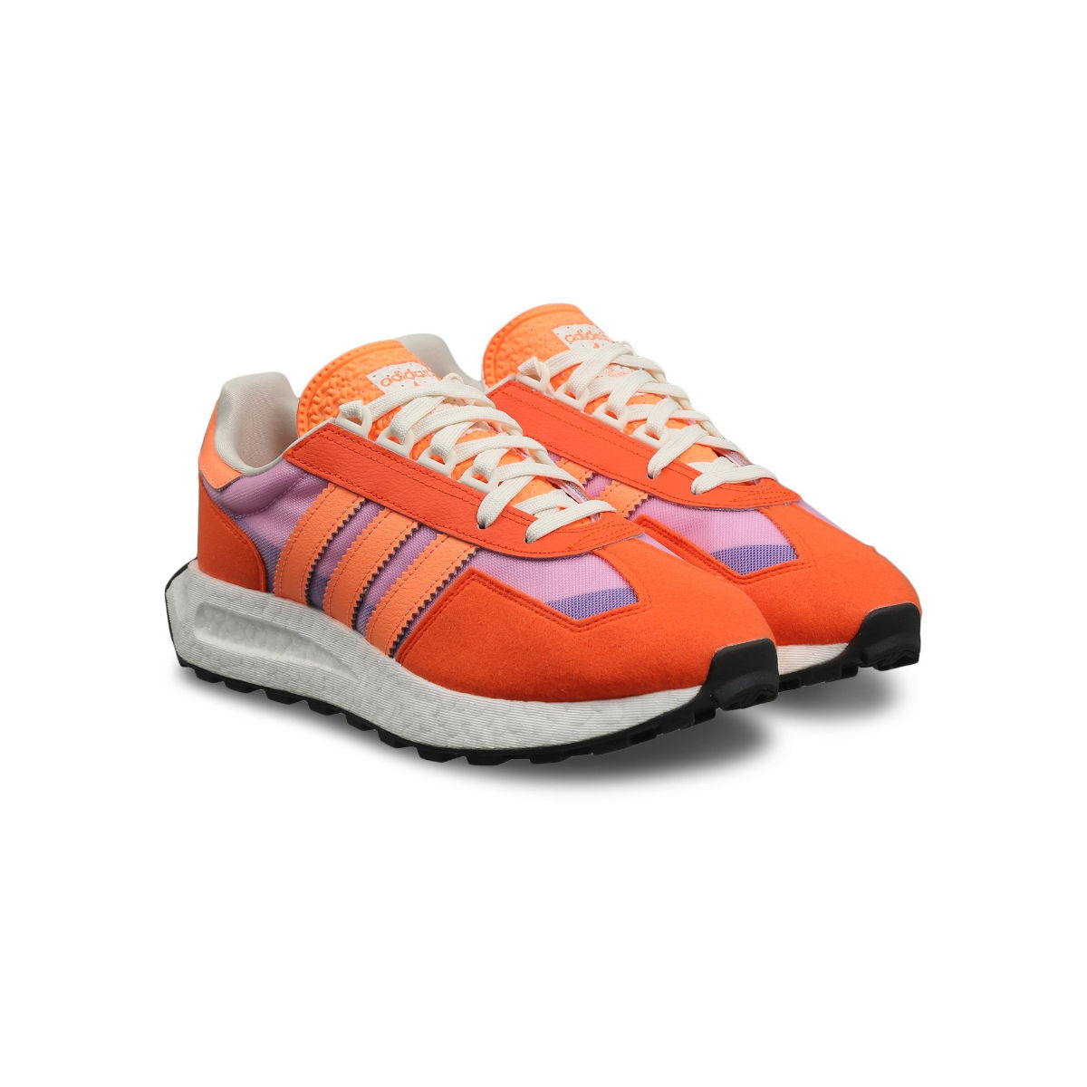 Adidas orange hotsell casual shoes