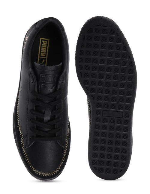 Buy Puma Basket Trim Metallic WNS Women Casual Shoes Black Online