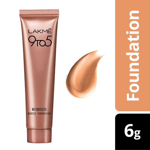 Lakme 9 To 5 Weightless Mini Mousse Foundation Buy Lakme 9 To 5 Weightless Mini Mousse Foundation Online At Best Price In India Nykaa Lakmé absolute matte melt liquid lip color. lakme 9 to 5 weightless mini mousse foundation rose ivory