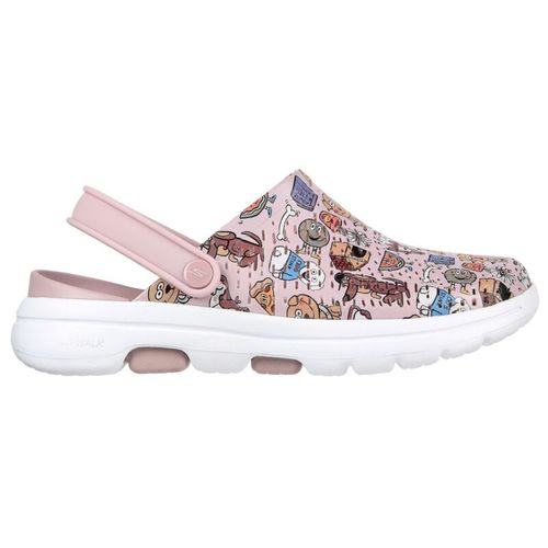 SKECHERS GO WALK FOAMIES PUP LIFE Purple Sandal (UK 2)