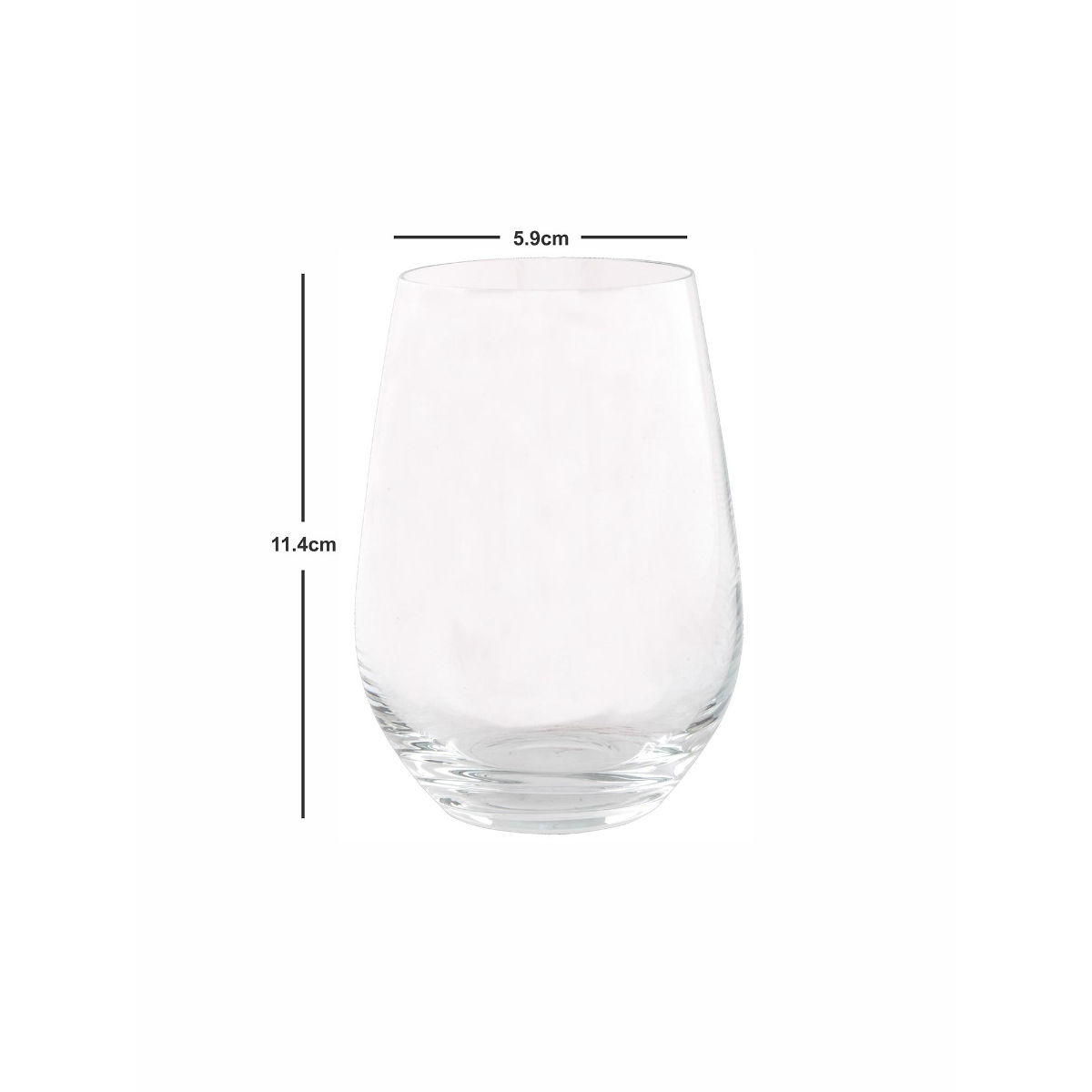 Goodhomes Glass Tumbler (Set of 6) Buy Goodhomes Glass Tumbler (Set of