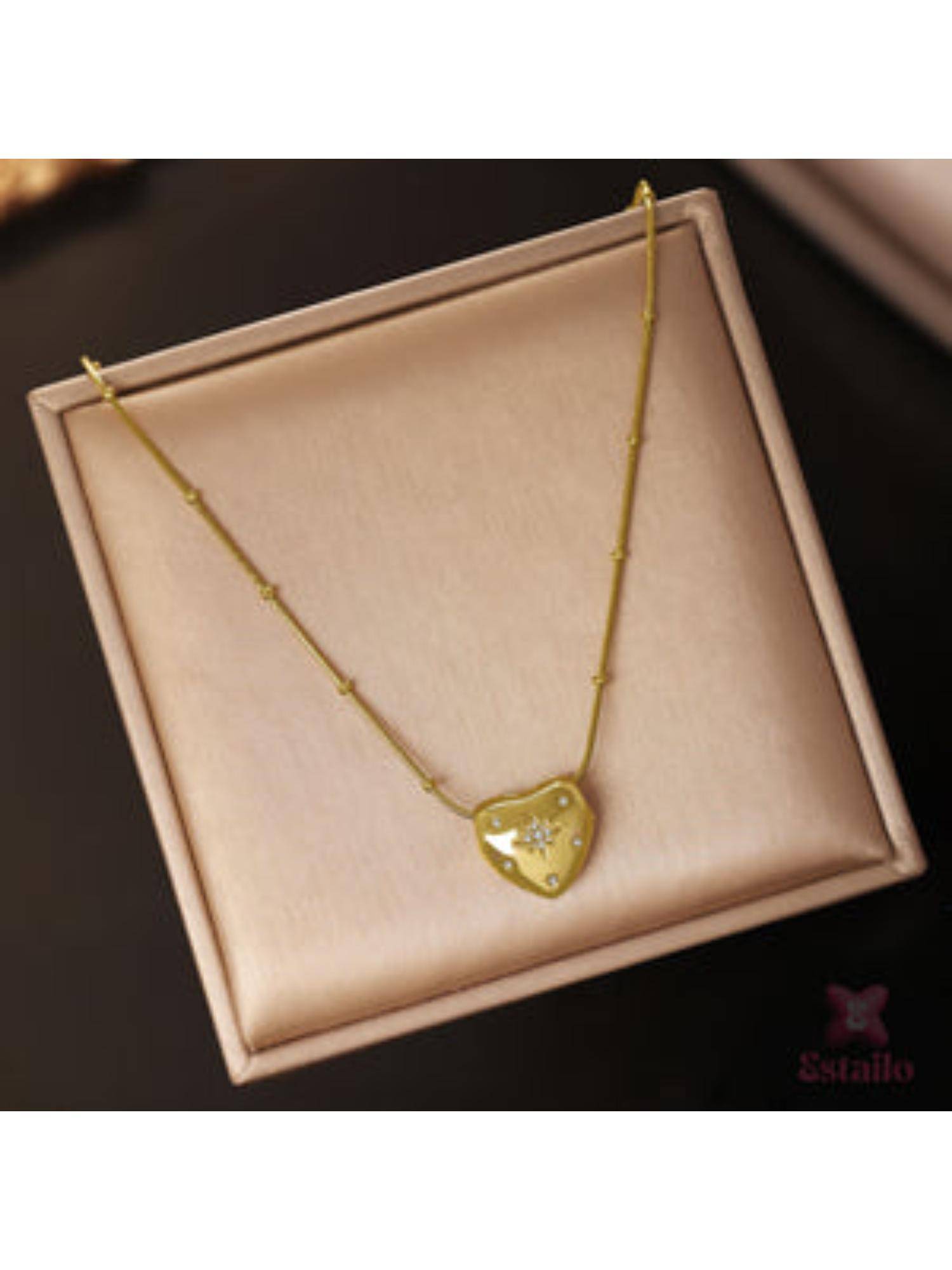 ESTAILO FASHION Women Gold Alloy Necklace