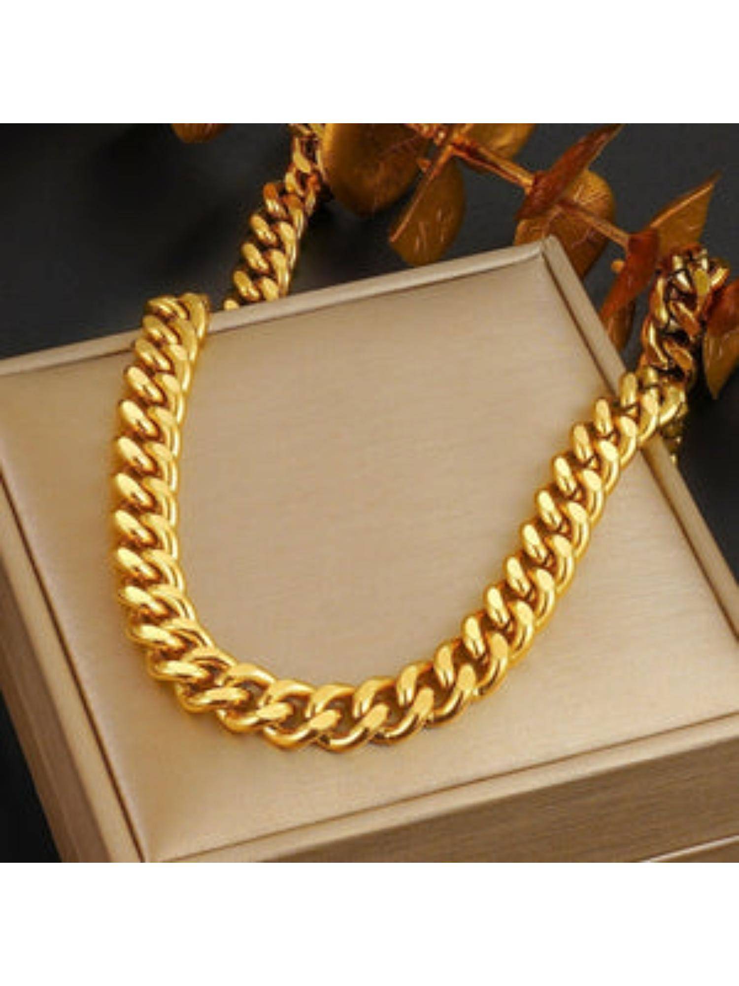 ESTAILO FASHION Women Gold Alloy Necklace