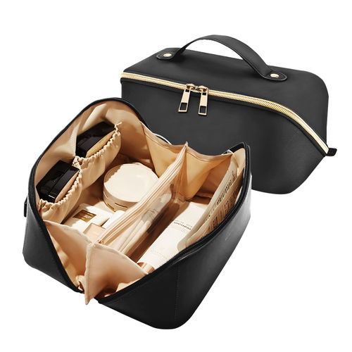 Buy Matra Travel Makeup Bag Cosmetic Storage Leather Vanity Pouch