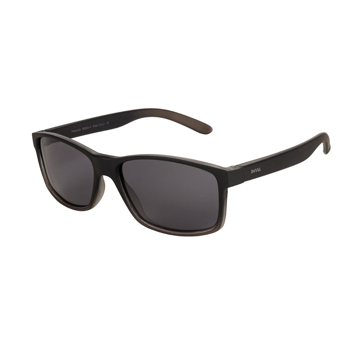 Buy Invu Sunglasses Rectangular Sunglass With Grey Lens For Men Online 4309