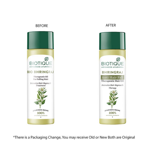 Biotique Bio Bhringraj Therapeutic Oil For Falling Hair: Buy Biotique Bio  Bhringraj Therapeutic Oil For Falling Hair Online at Best Price in India |  NykaaMan