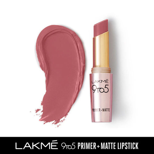 Lakme 9 To 5 Primer Matte Lip Color Buy Lakme 9 To 5 Primer Matte Lip Color Online At Best Price In India Nykaa