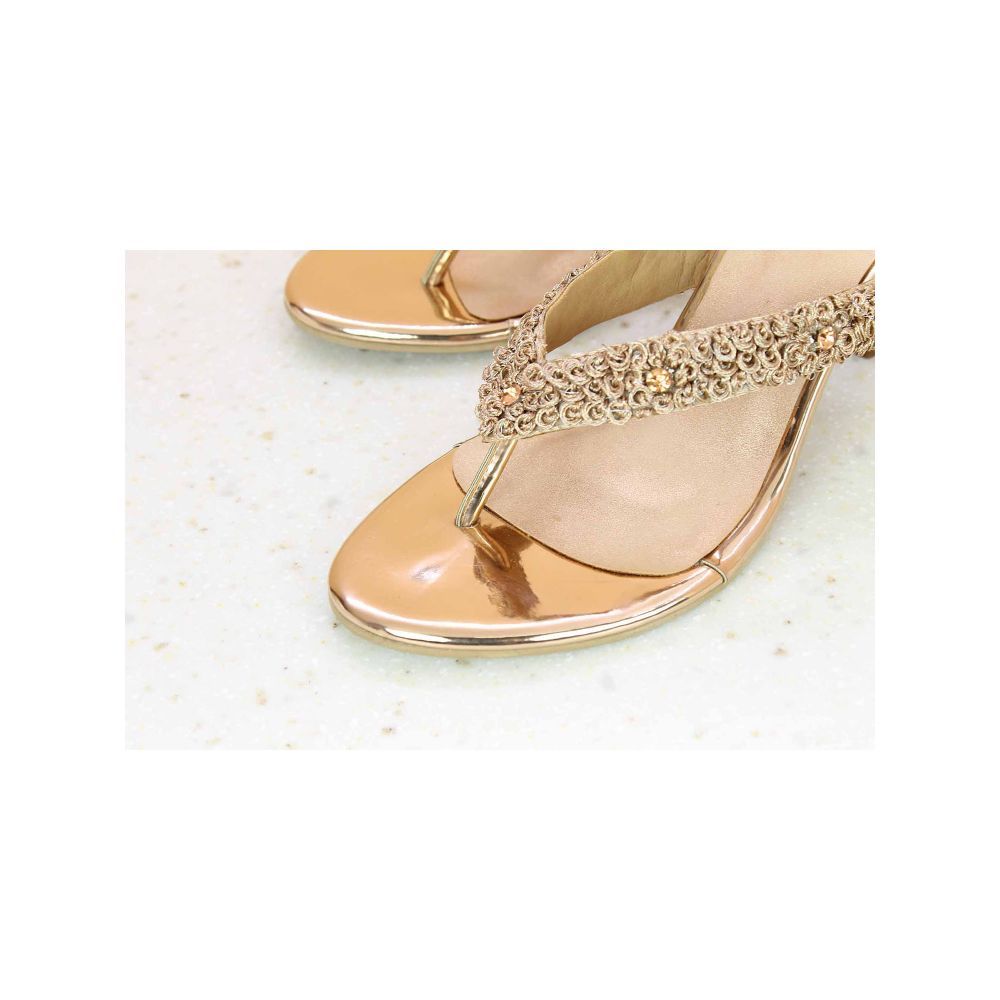 Inc.5 Bronze Embellished Heels Buy Inc.5 Bronze Embellished Heels