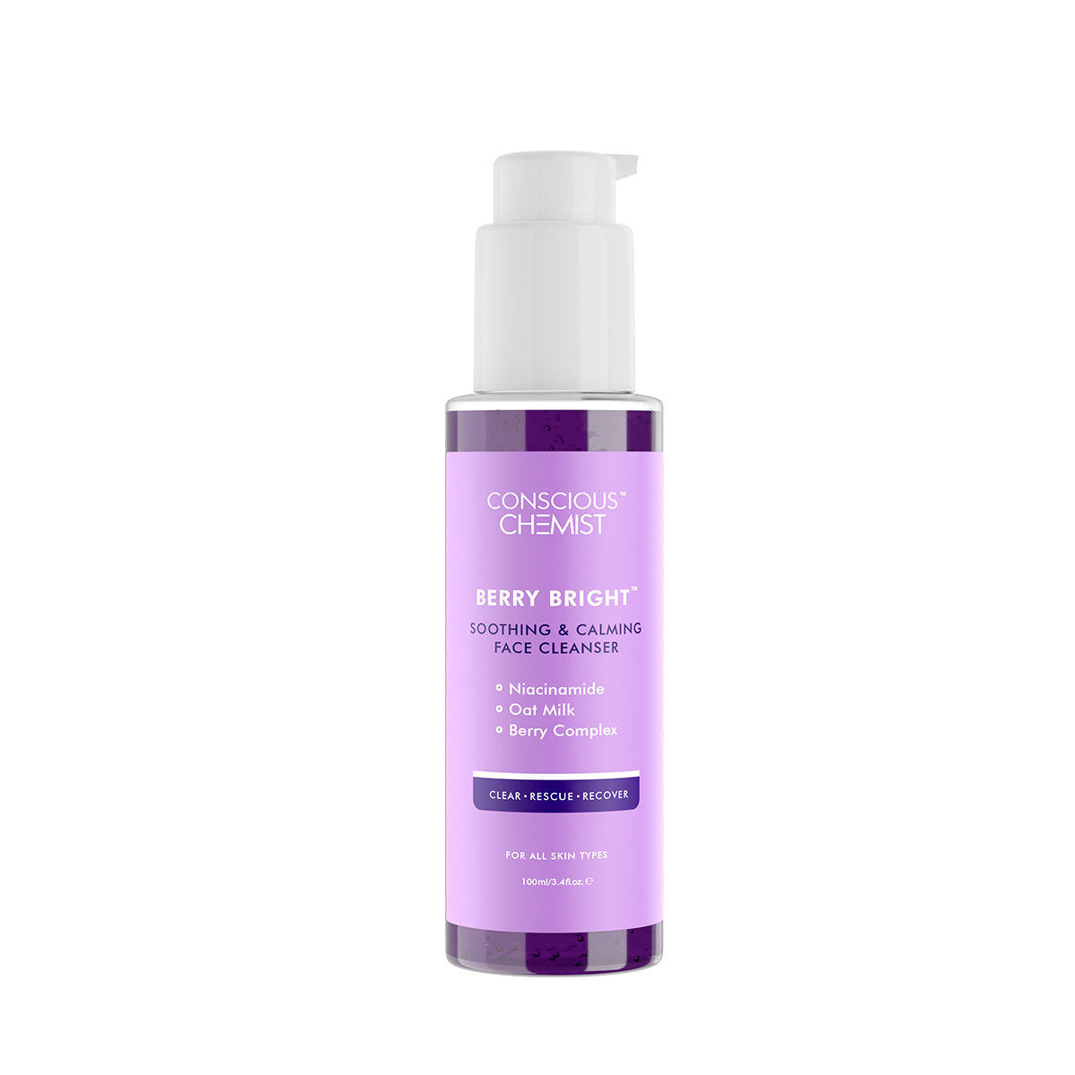 Conscious Chemist Pore Refining Brightening Face Wash with Niacinamide