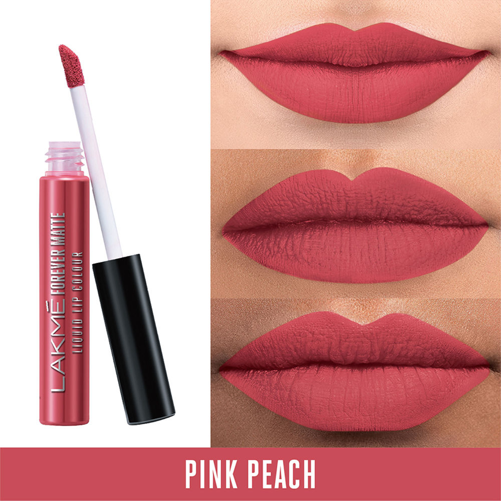 peach lakme lipstick