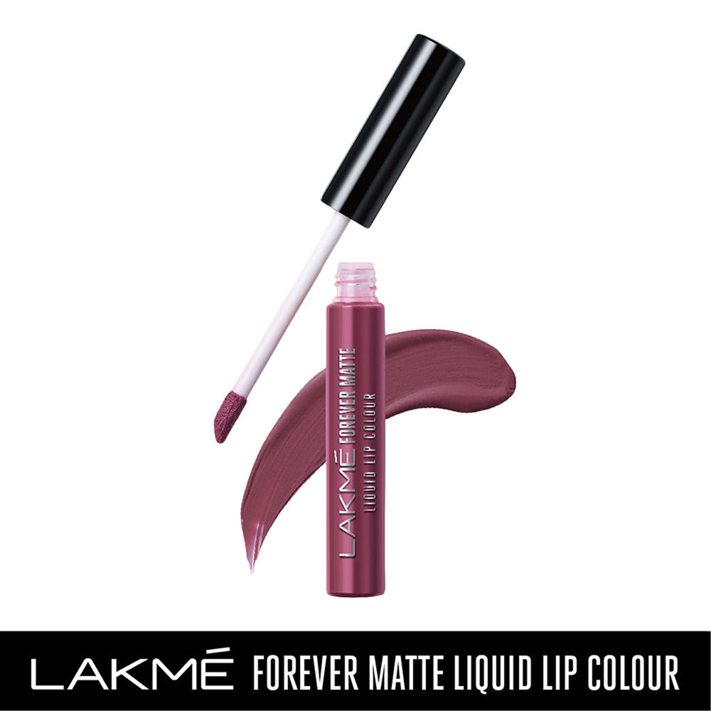 Lakme Forever Matte Liquid Lip Color - Mauve Ecstasy