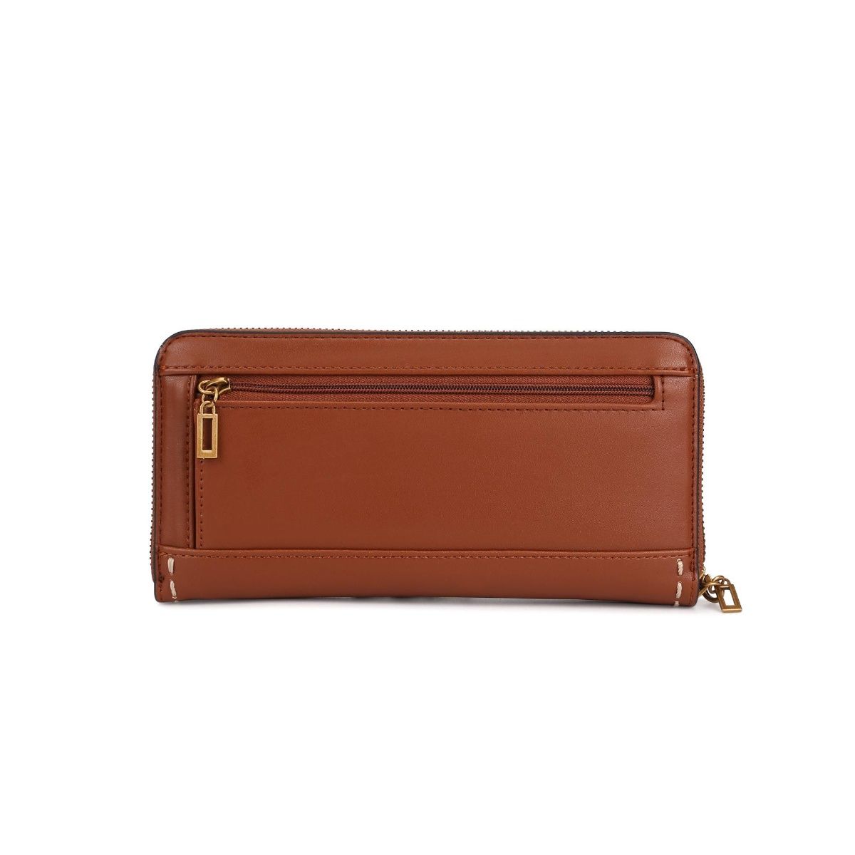 Porte-monnaie - GUESS - Stephi SLG Zip Around Wallet L - Noir - Élégant - 100% Polyuréthane Noir - Bagagerie - Maroquinerie