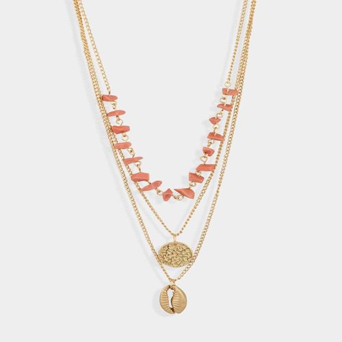 Buy Tipsyfly Beach essential layered necklace Online