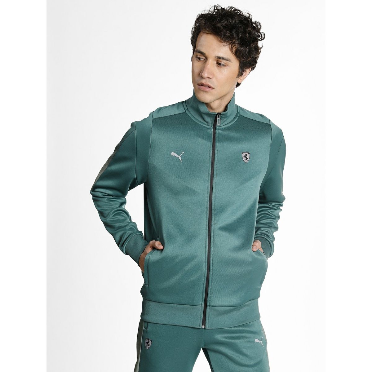 Puma ferrari store men green