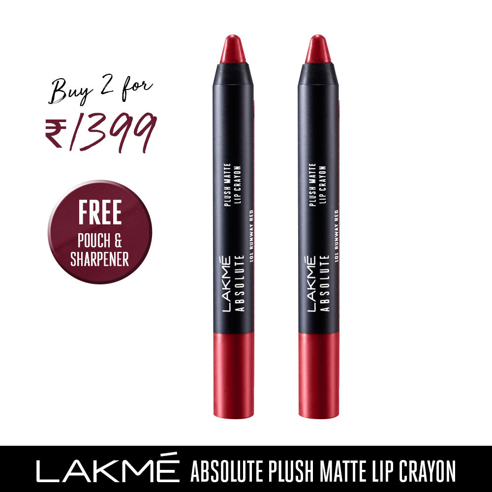 lakme absolute creme lipstick runway red