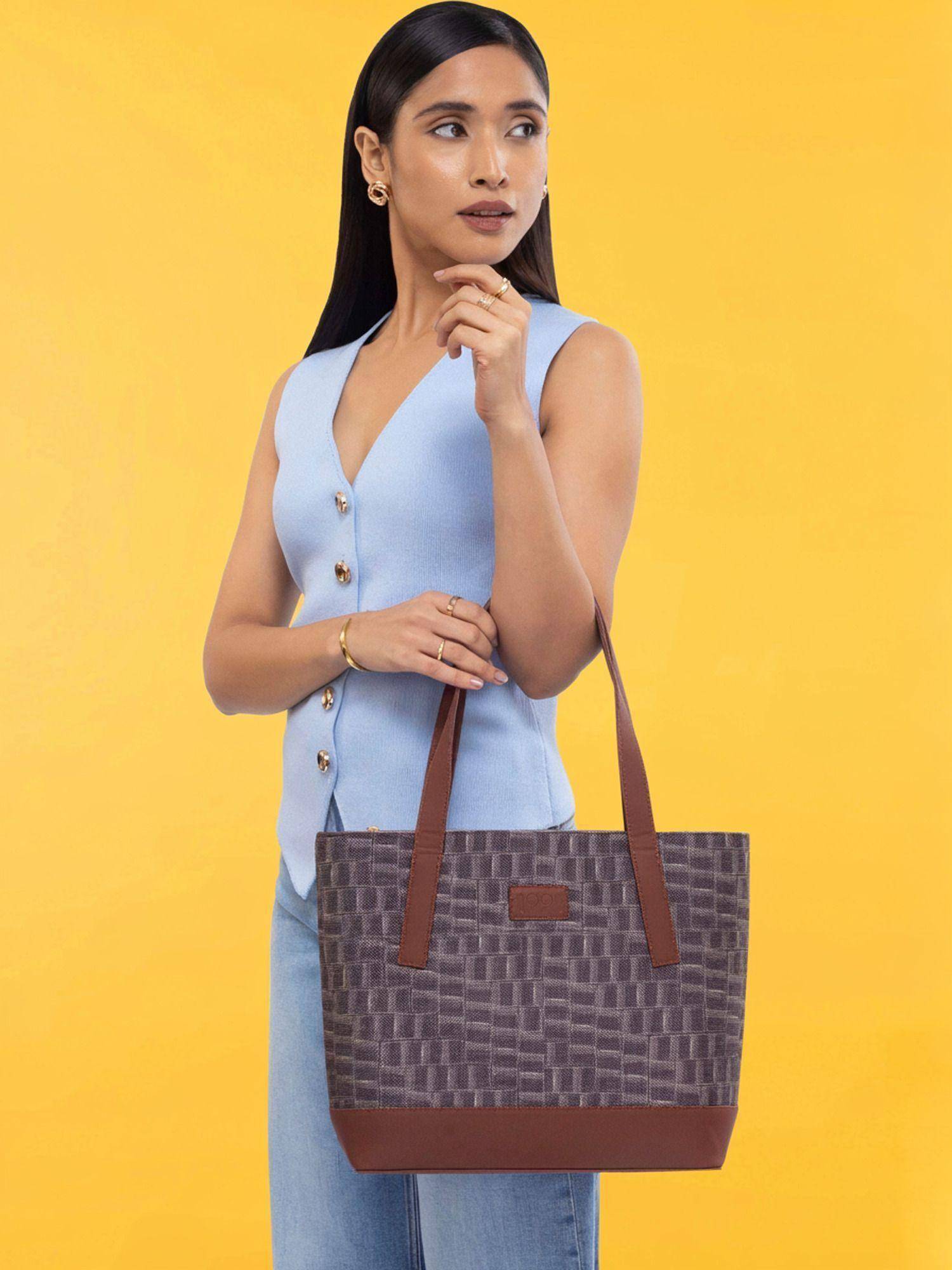 Zouk Women Toda Twills Classic Tote Bag