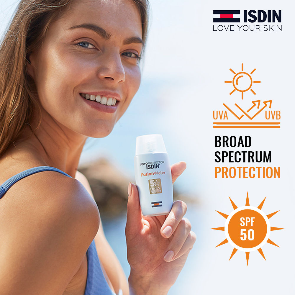 ISDIN Fotoprotector Fusion Water Sunscreen SPF 50: Buy ISDIN ...