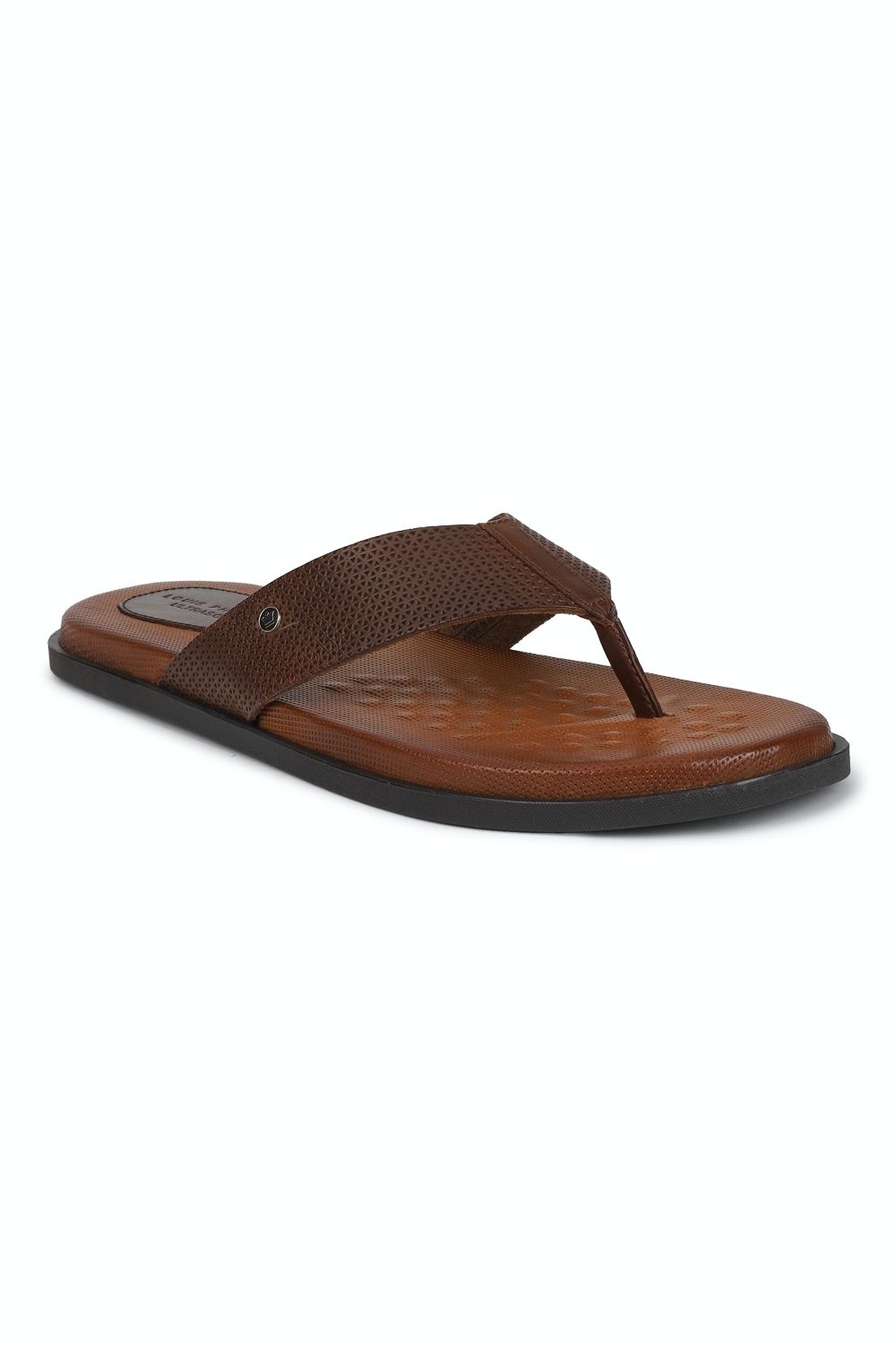 Louis Philippe Brown Sandals - 9