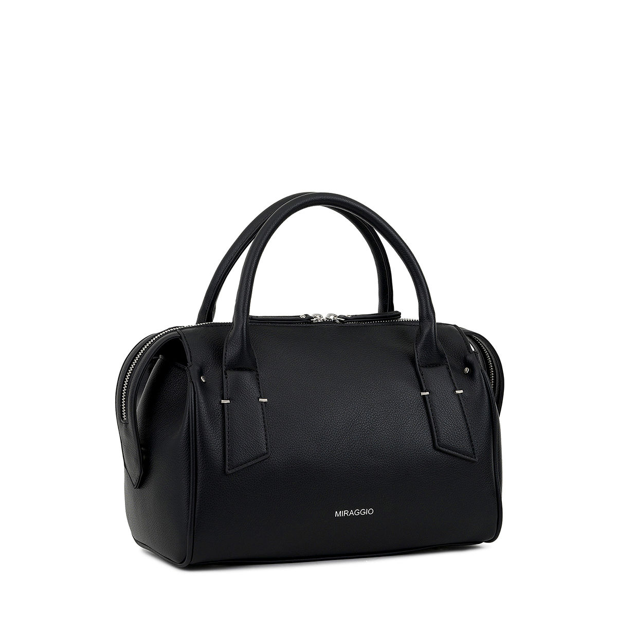 MIRAGGIO Black Misaki Hand Bag: Buy MIRAGGIO Black Misaki Hand Bag ...