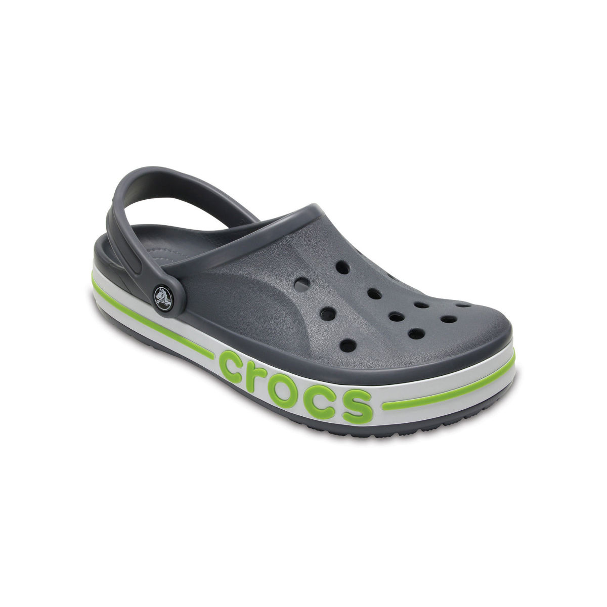 Buy Crocs Grey Bayaband Unisex Clogs Online