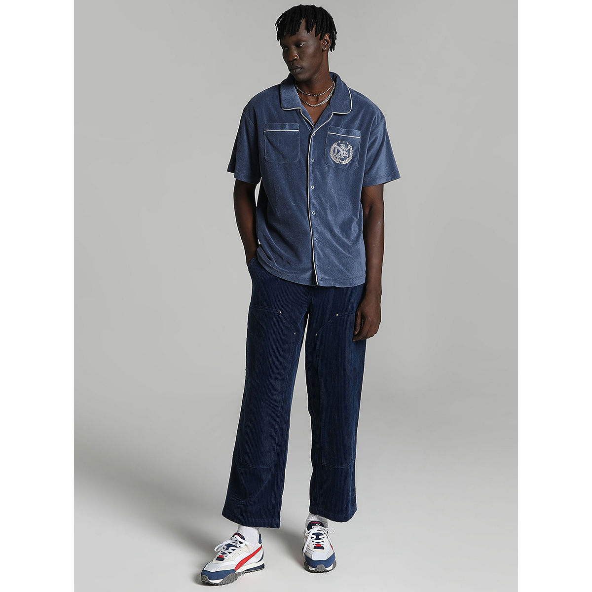 Buy Puma X Rhuigi Mens Blue Shirt Online