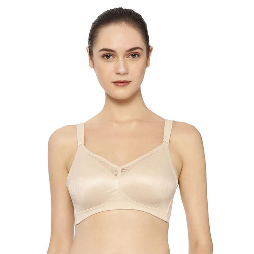 Buy Triumph Minimizer 112 Wireless Non Padded Comfort and High Support Big  Cup Bra - Nude online
