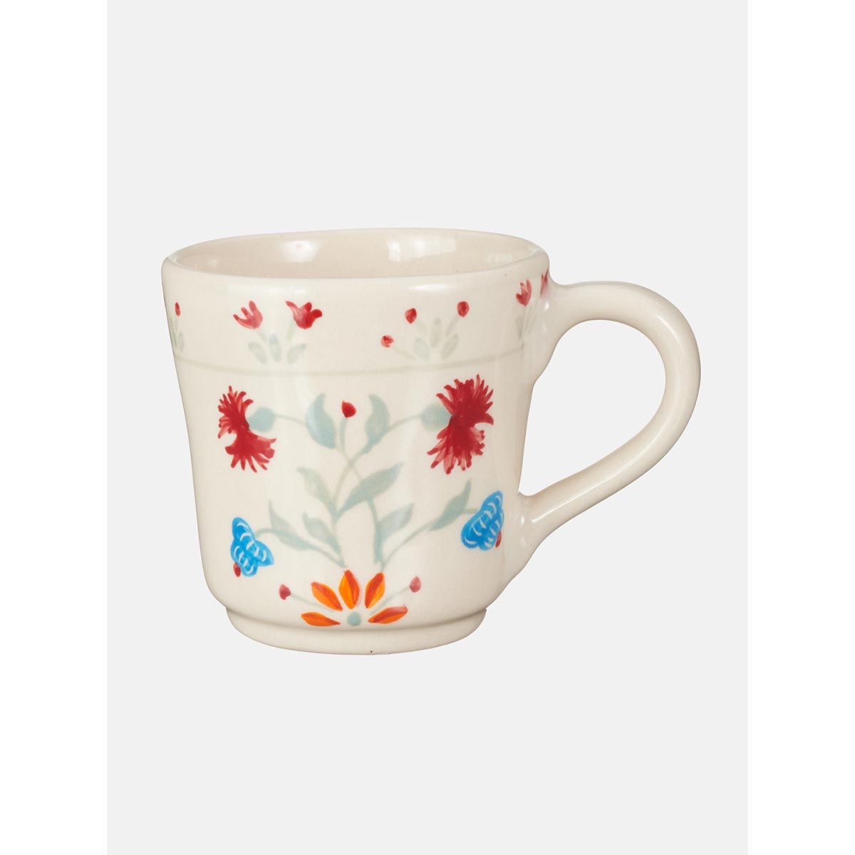 Fabindia Pushp Handpainted Coffee Mug Buy Fabindia Pushp Handpainted