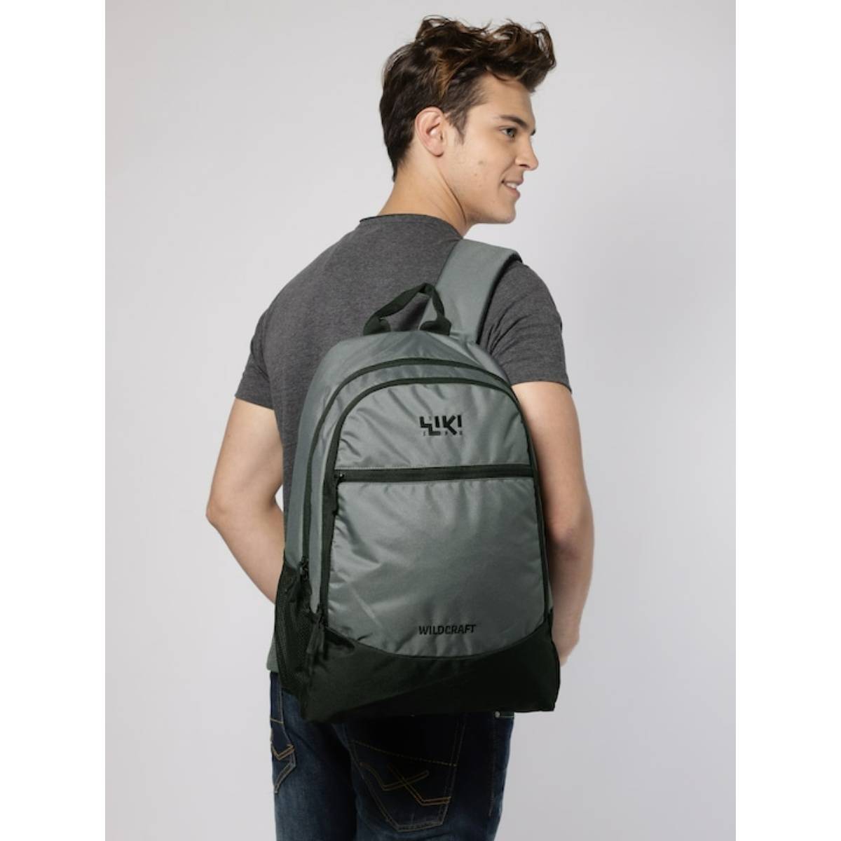 Buy Wildcraft Boxer Unisex Grey Backpack Online