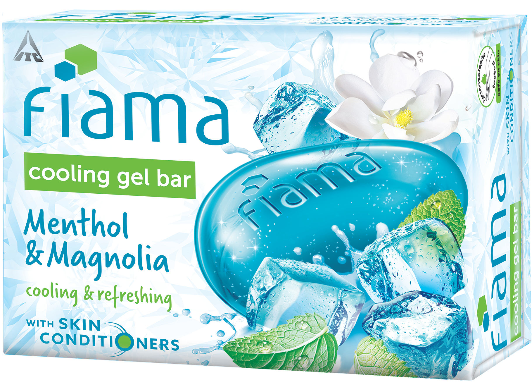 Fiama Cooling Gel Bathing Bar Menthol & Magnolia