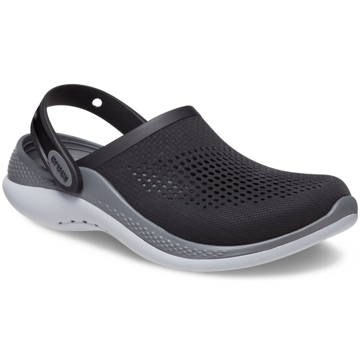 Crocs Unisex Adult Literide Clogs Black (US 4)