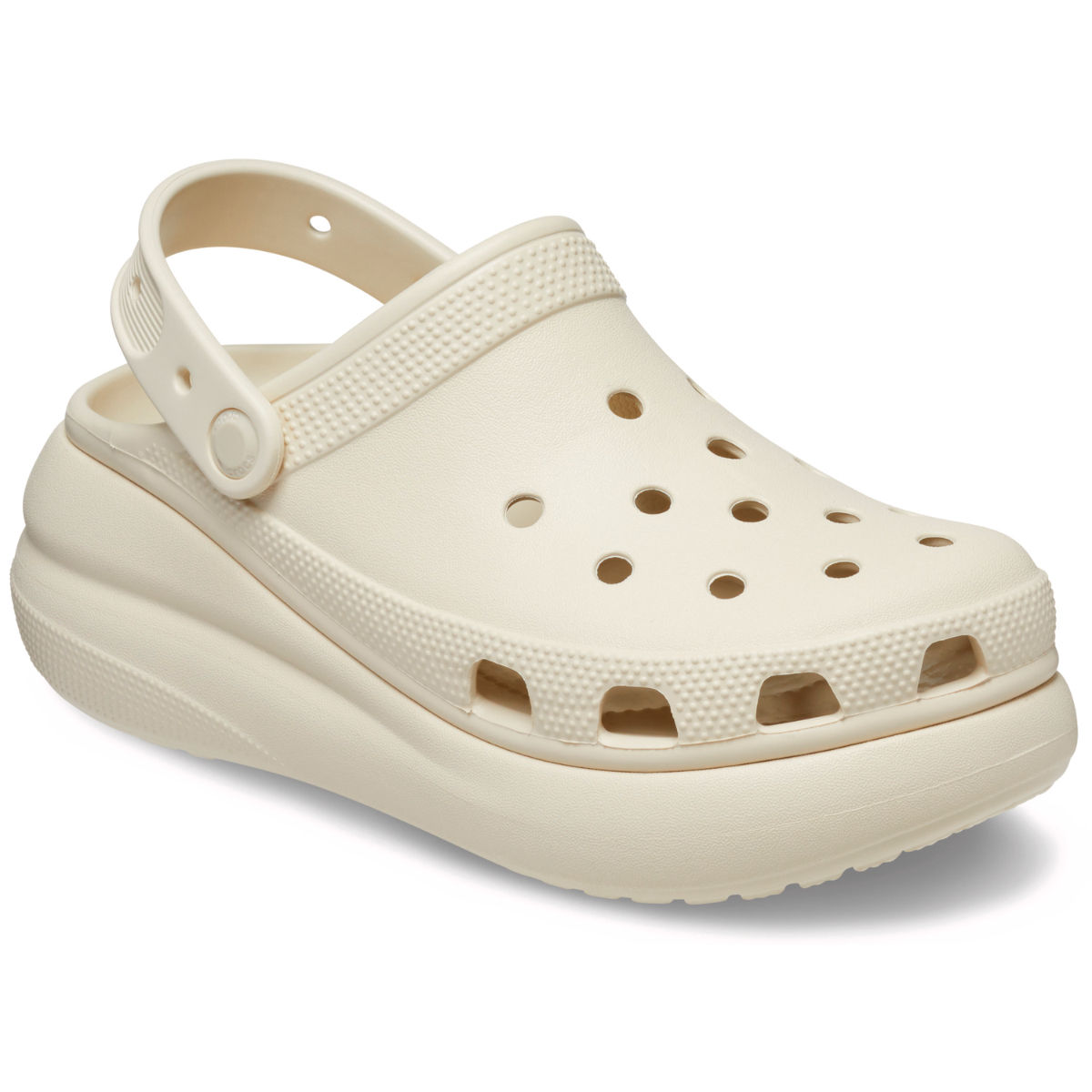 Crocs Unisex Adult Crush Clogs Bone Off White (US 6)