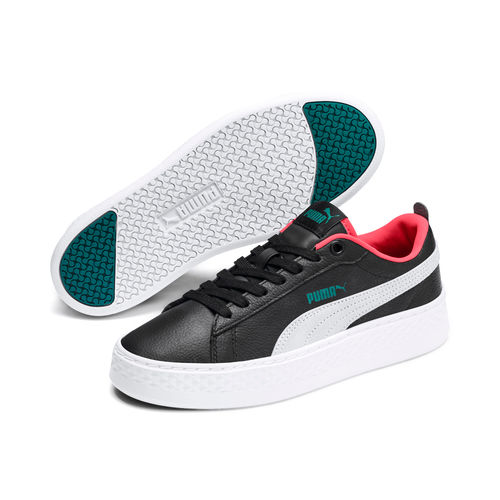 Puma Smash Platform Leather Women's Black Sneakers - 7: Buy Puma Smash  Platform Leather Women's Black Sneakers - 7 Online at Best Price in India |  Nykaa