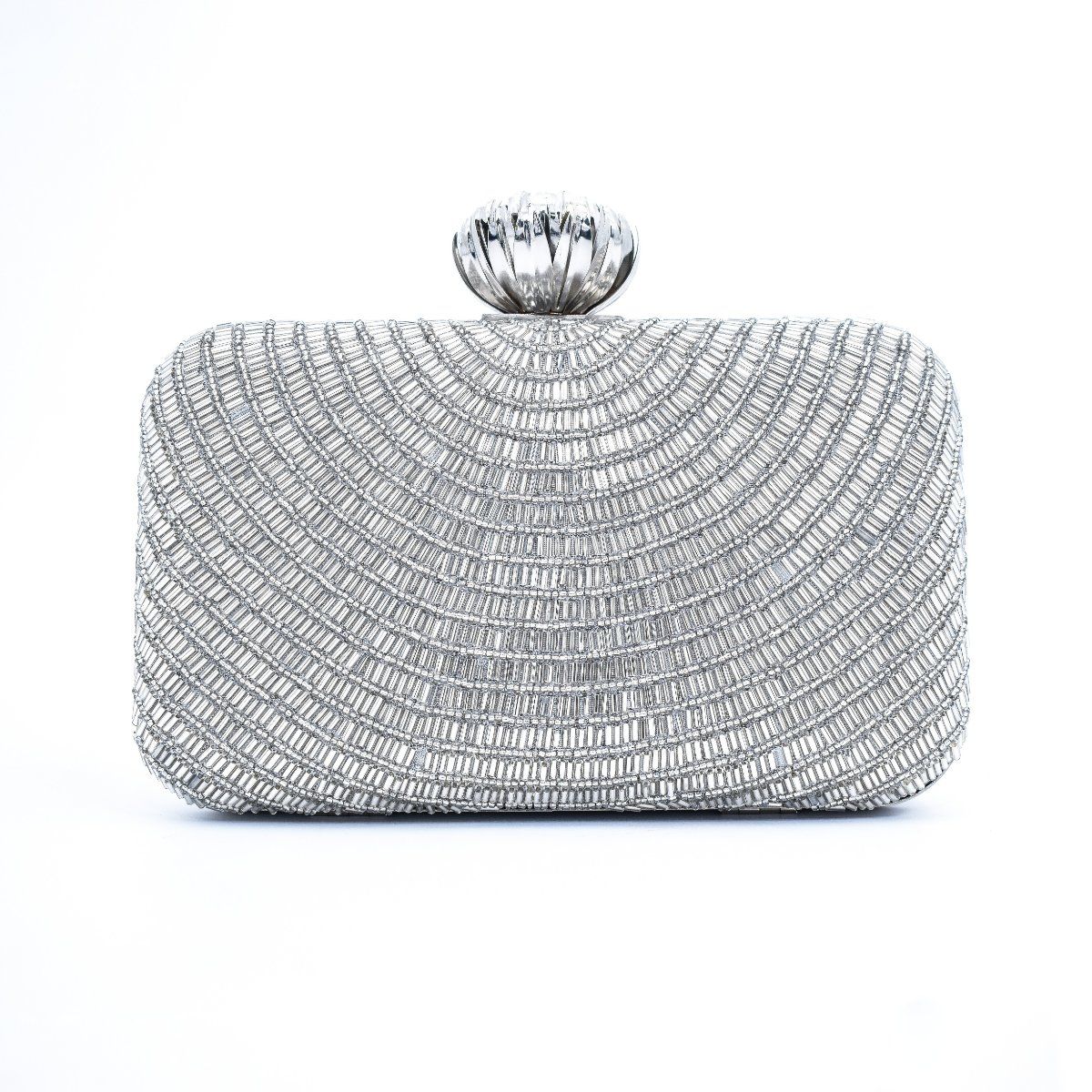 Odette Shiny Silver Flattened Stone Textured Clutch Sling Bag Buy Odette  Shiny Silver Flattened Stone Textured Clutch Sling Bag Online at Best Price  in India  Nykaa