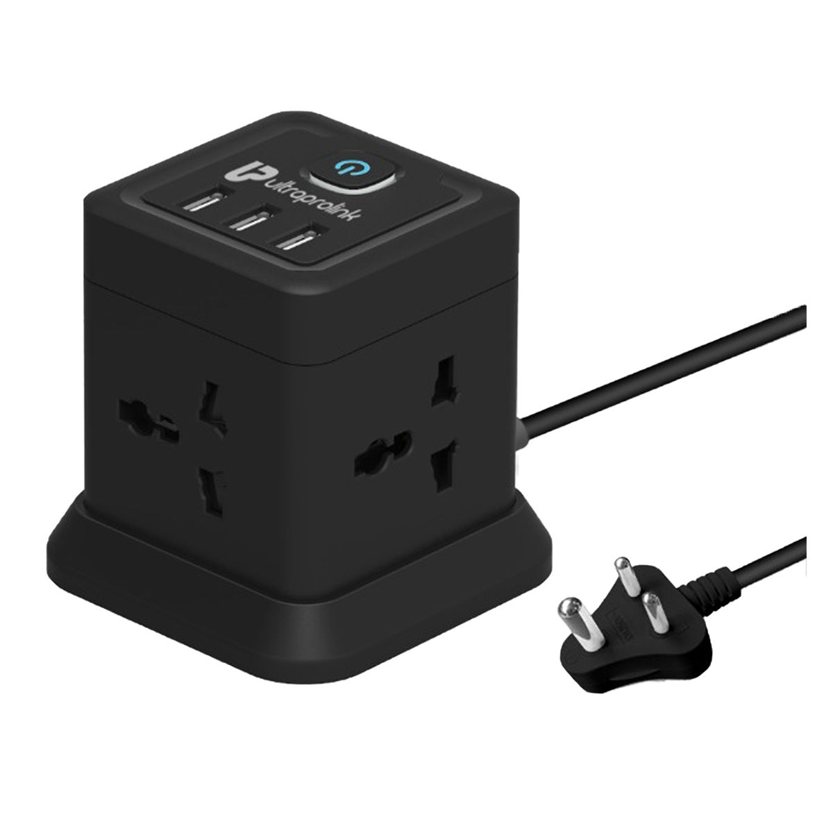 UltraProLink Surge Protector & Spike Guard 175J Extension Board with 4 Universal SocketsUM1084U