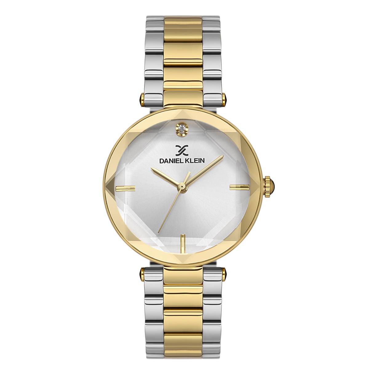 Daniel Klein Silver Dial Women Analogue Watch DK.1.13465-4 (M)