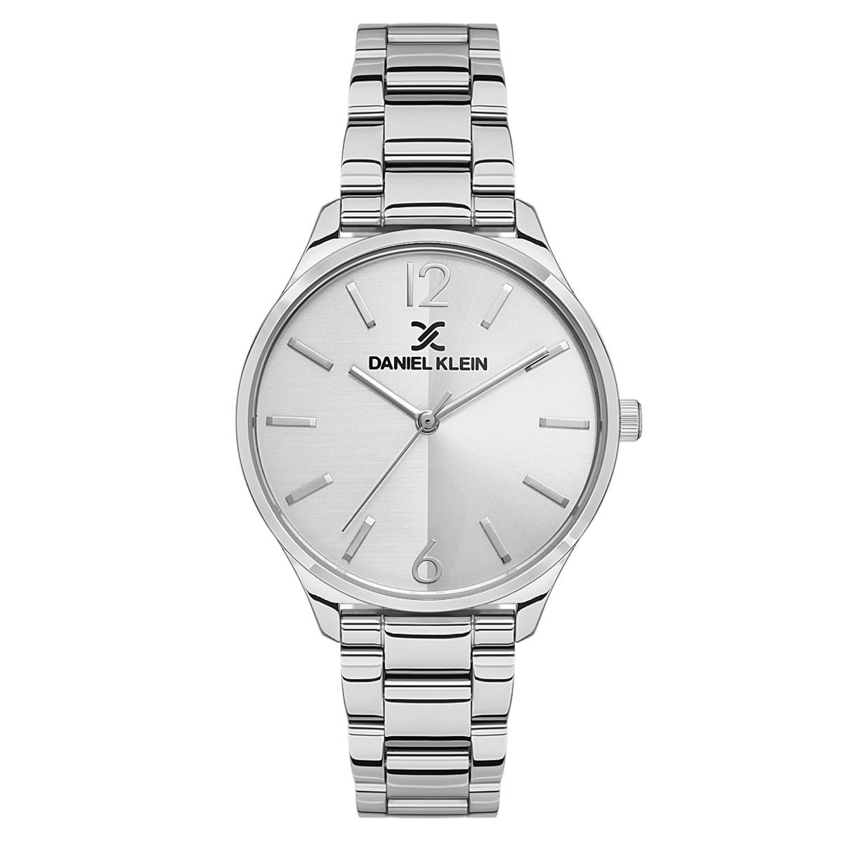 Daniel Klein Silver Dial Women Analogue Watch DK.1.13472-1 (M)