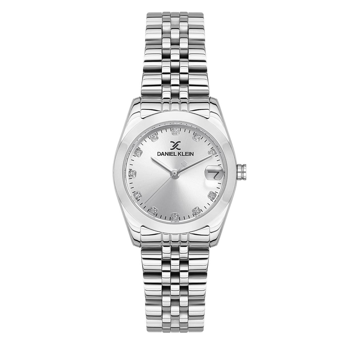Daniel Klein Silver Dial Women Analogue Watch DK.1.13493-1 (M)